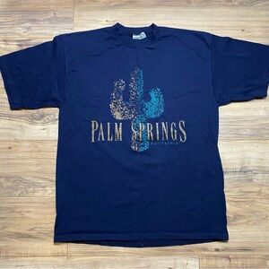 Vintage Time Out Heavyweight Palm Springs CA Made in USA Tshirt